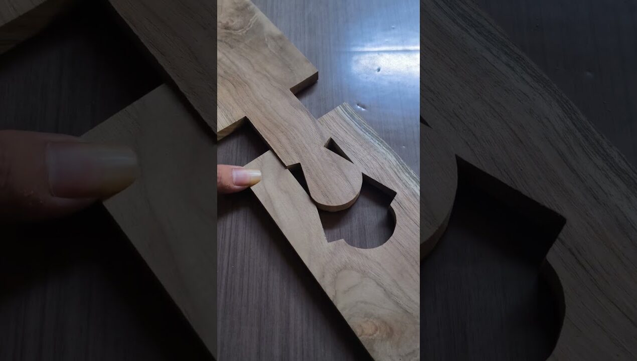 Creative wood connection #ideas #diy #carpenter #woodworking