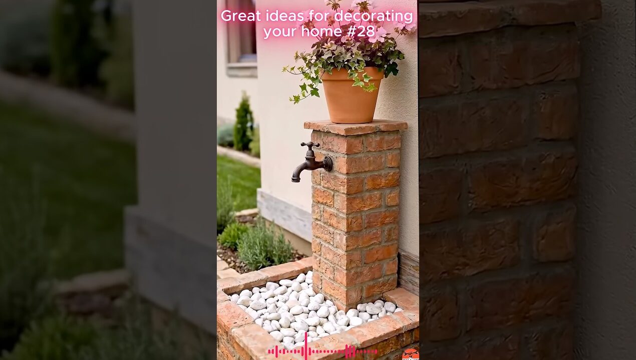 #Garden decor ideas #Minimalist Harden #diy