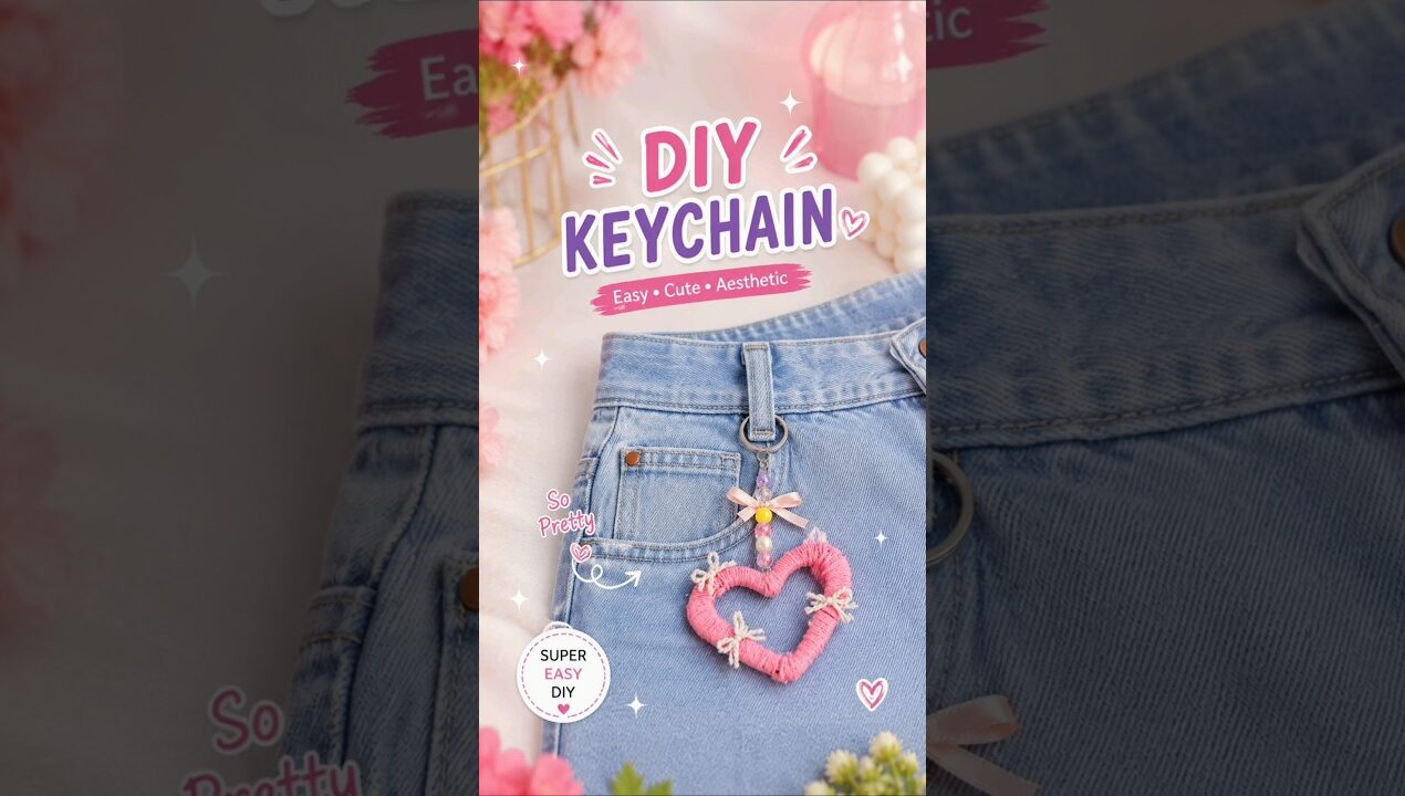 You Need This Cute Bag Charm ✨ 😱 #shortsfeed #trending #viral #diy