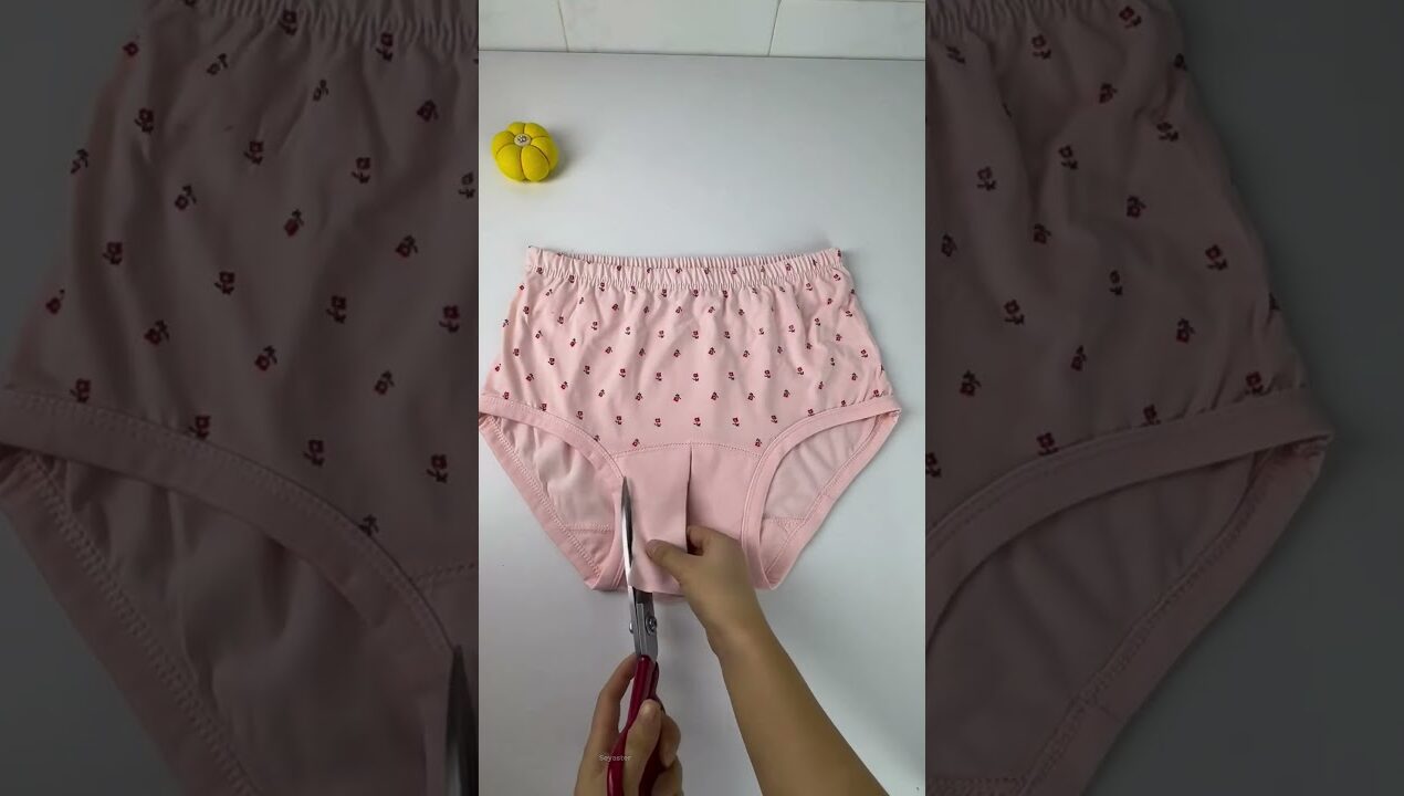 #diy Transformasi Celana Dalam Bekas Ini Gak Masuk Akal😭