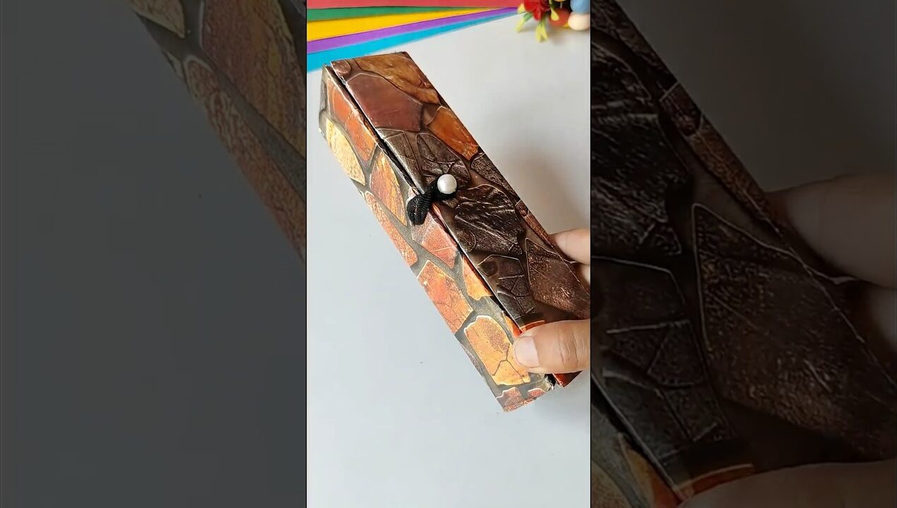 DIY Pencil Box ✨ #shorts #easycraft #priyazkraft #diy