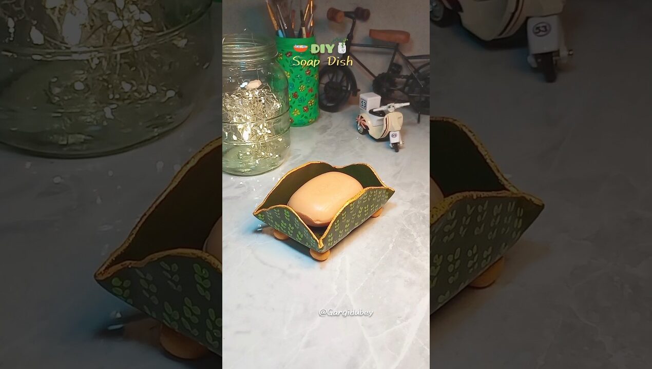 DIY SOAP DISH🧼♥️#diy #shorts