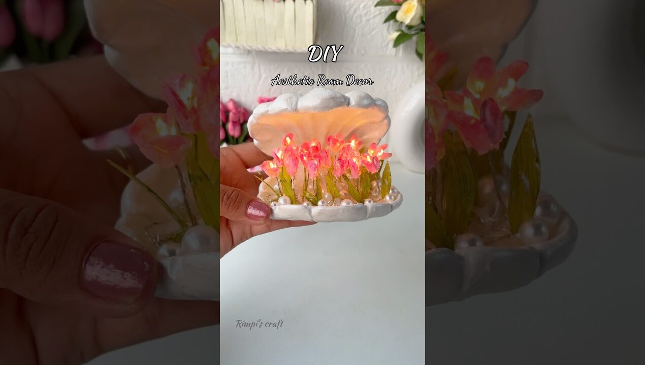 DIY Seashell Room Decor #sorts #viralshort #viralvideo #diy #craft #handmade #aesthetic #homedecor