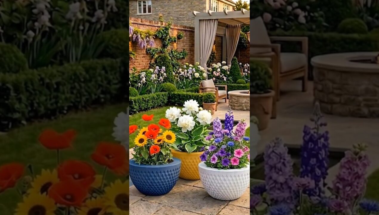 I Made Luxury Garden Pots for Almost Nothing Using Concrete 🪴 DIY Craft | Resin Dreaming