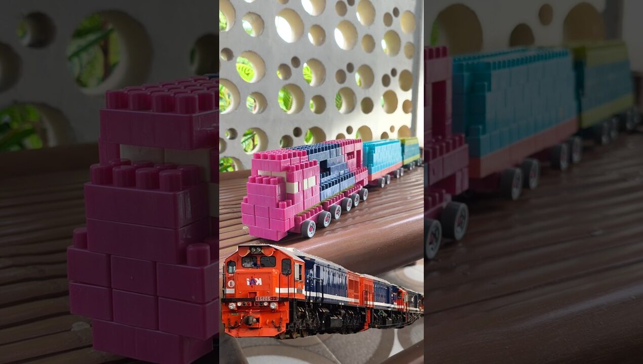DIY LOCOMOTIVE CC 205 #buildingblocks #diy #locomotive