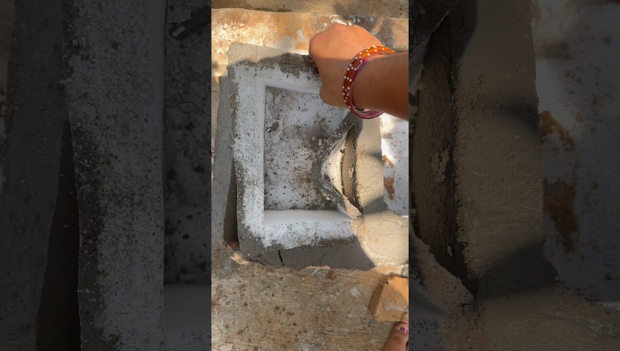 😜ఇంక sofa కట్టడమే 😂 #dailyvlogs #diy #viral #craftyhome#cement #trend#