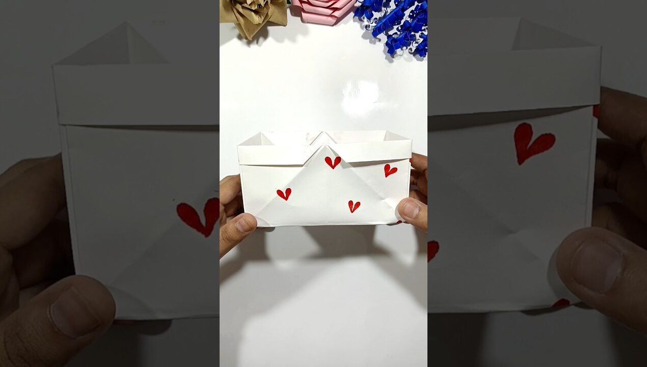 diy box 💌 diy paper craft ideas ❤️ #diy #shortsfeed #shorts #viral #shortvideo #craft #trending