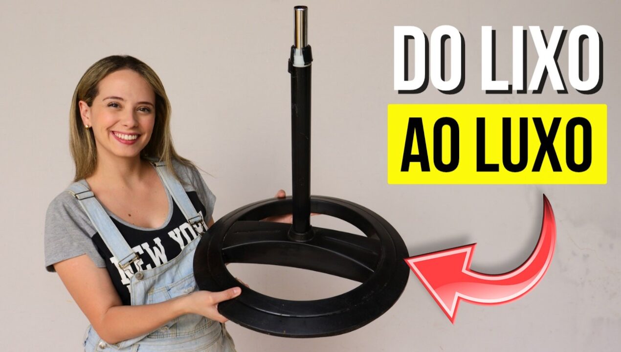 OLHA essa IDEIA com essa BASE de VENTILADOR ! DIY DO LIXO AO LUXO
