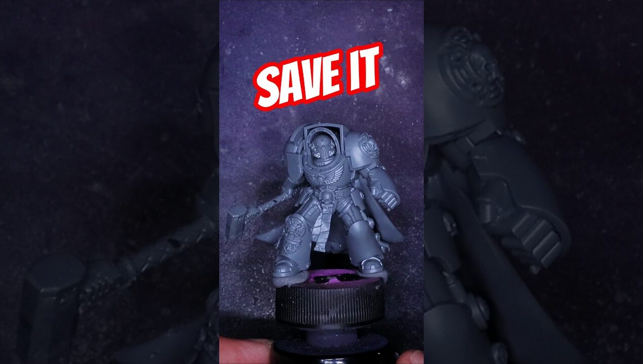 NO ONE ELSE has this Warhammer 40k Terminator… yet #warhammer40k #spacemarines #diy