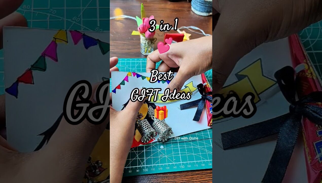 ✨ DIY Last Minute 3 best Eid Gift Ideas 🤔🙀 #diy #shorts #craft