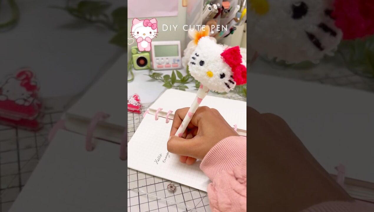 വാ ഒരു pen ഉണ്ടാക്കാം #diy #craft #shorts