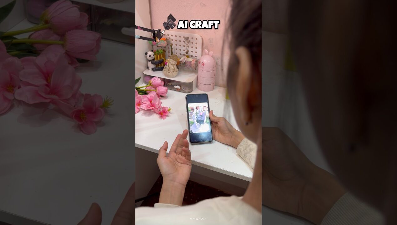 DIY Trying Viral AI Cement Craft😱#shorts #diy #craftideas