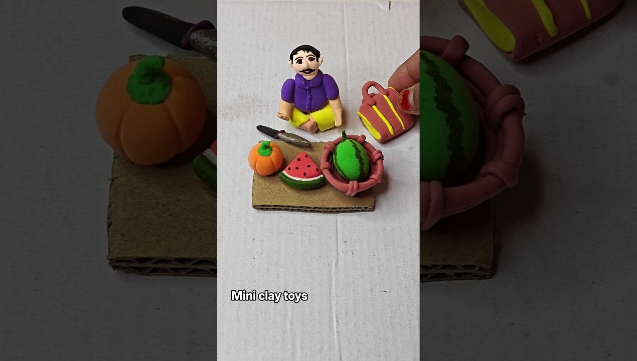 Easy Clay Handmade Toys Craft ideas ✨| #shorts #trending #diy #viralshort #clay