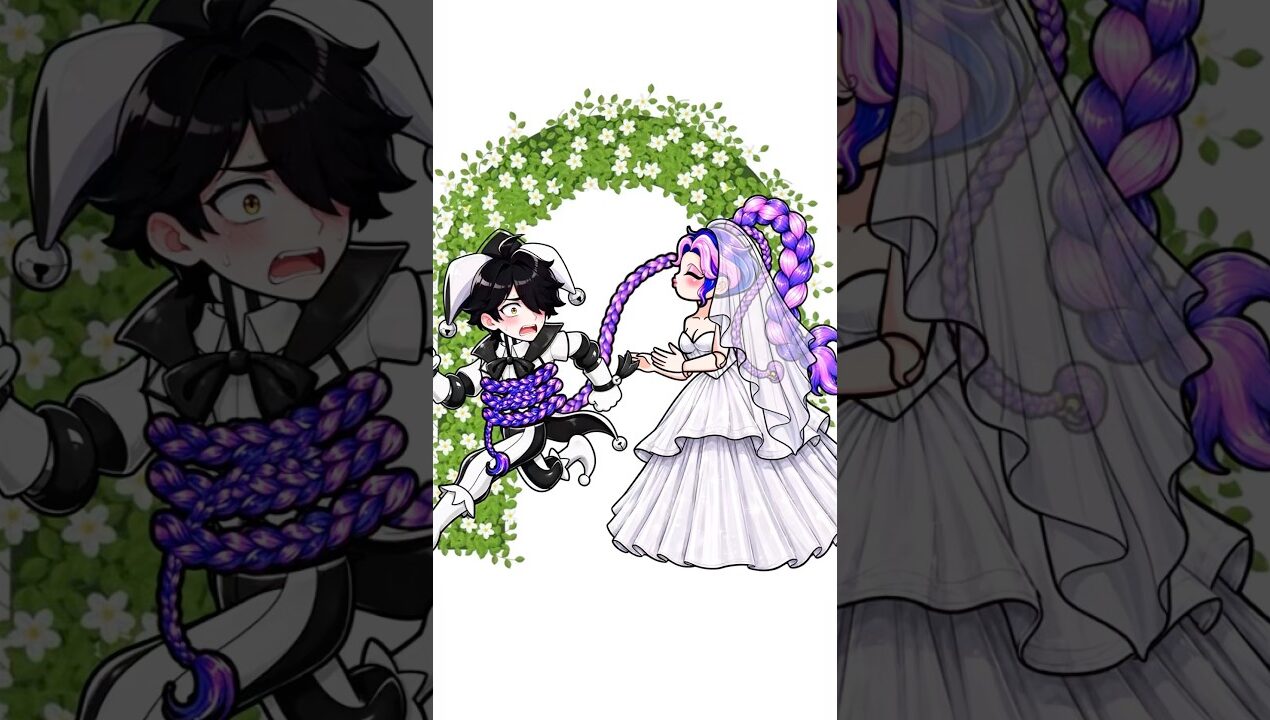 PROTOTYPE GETS MARRIED LILY POOPY PLAYTIME 5 Sticker Book DIY #poopyplaytime #stickerbook #diy