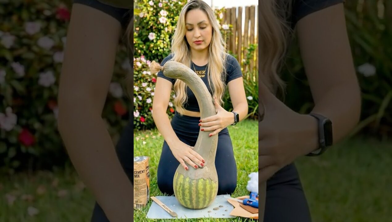 DIY Cement Craft That Makes Your Garden Look Expensive