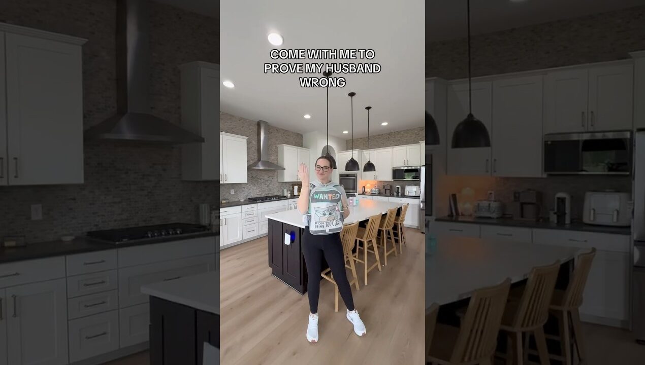 Proving my husband wrong with this diy #diy #kitchen #momhumor