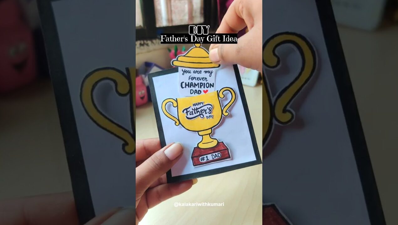 Father's Day Gift Idea✨ #diy #shorts #art #craft #giftideas #shortvideo #trending #viralvideo