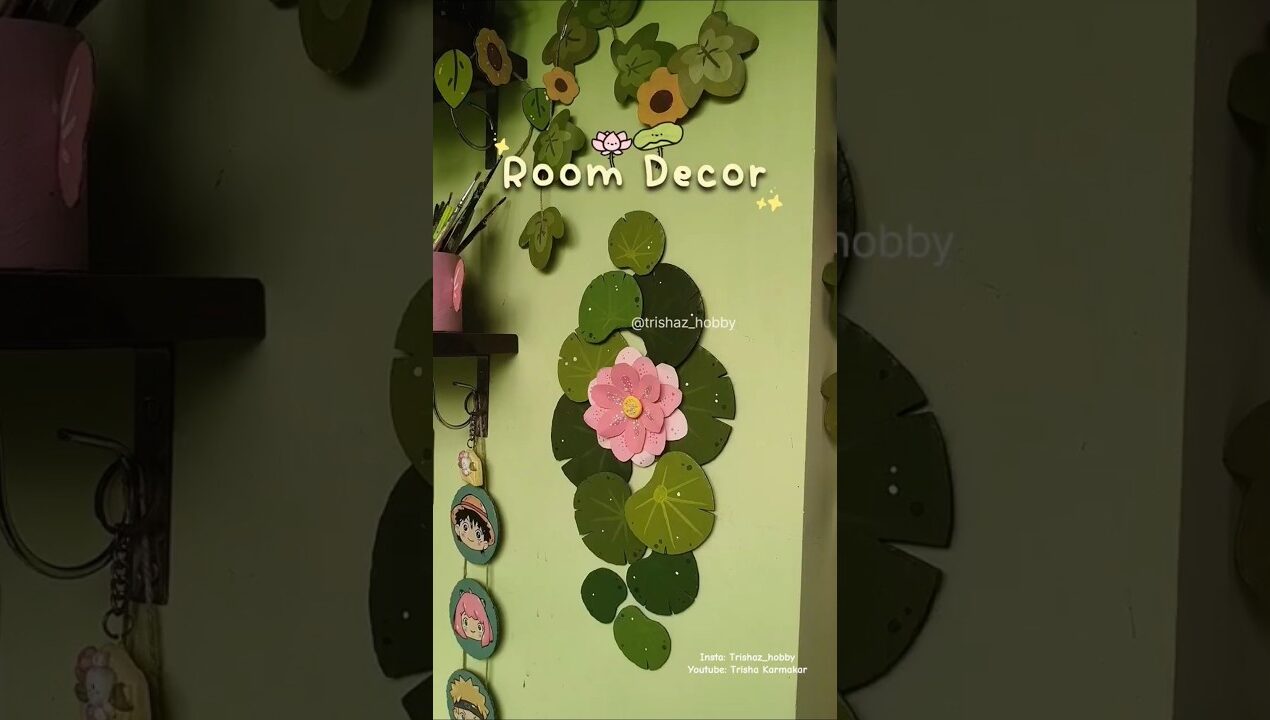 😱This is Amazing‼️Prettiest room decor ideas🪷 #viralvideo #roomdecor #diy #craft