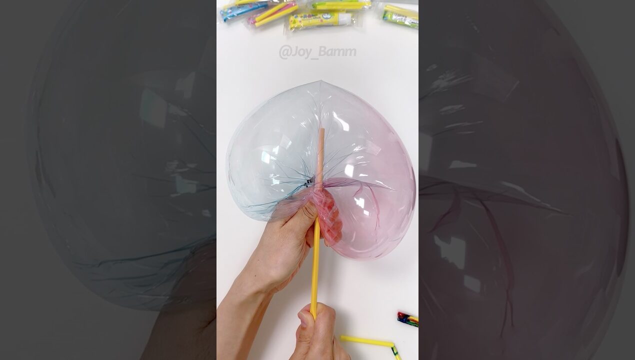 ❤️💙Magic Balloon #diy #toys #매직풍선