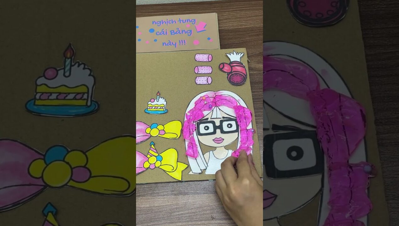 Guden làm cho chị Trang trò chơi make up cho công chúa Little Pony #diy #sotayguden #pony