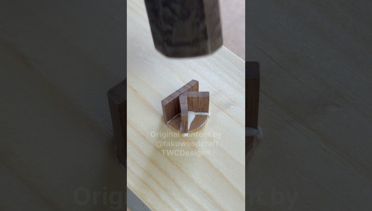 K-Shaped Wedge #shorts #woodworking #diy