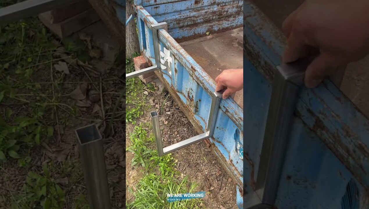 🚚🛠️ DIY Side Rack for Extra Trailer Storage