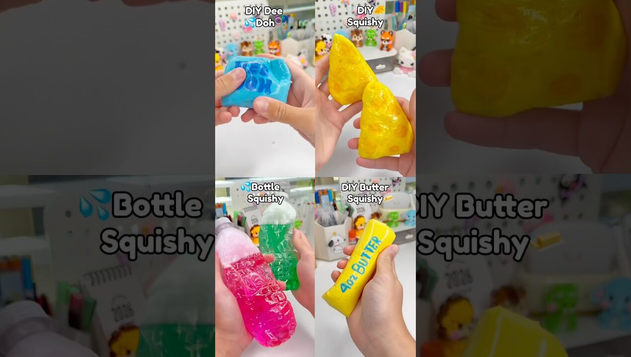 🫧DIY Viral Squishy💦!? #papercraft #cutecrafts #diycrafts #diy #crafts