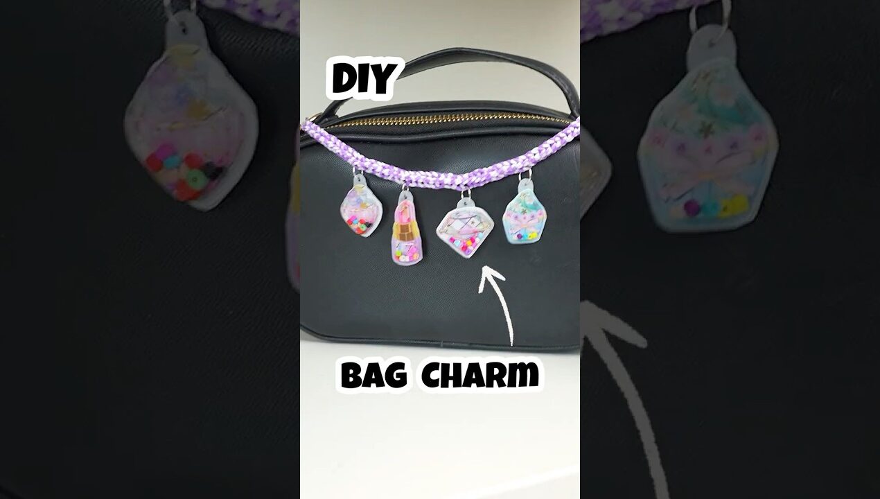 Ye Charms To Kuching Hat ke hain #diy #charms #craft #sticker