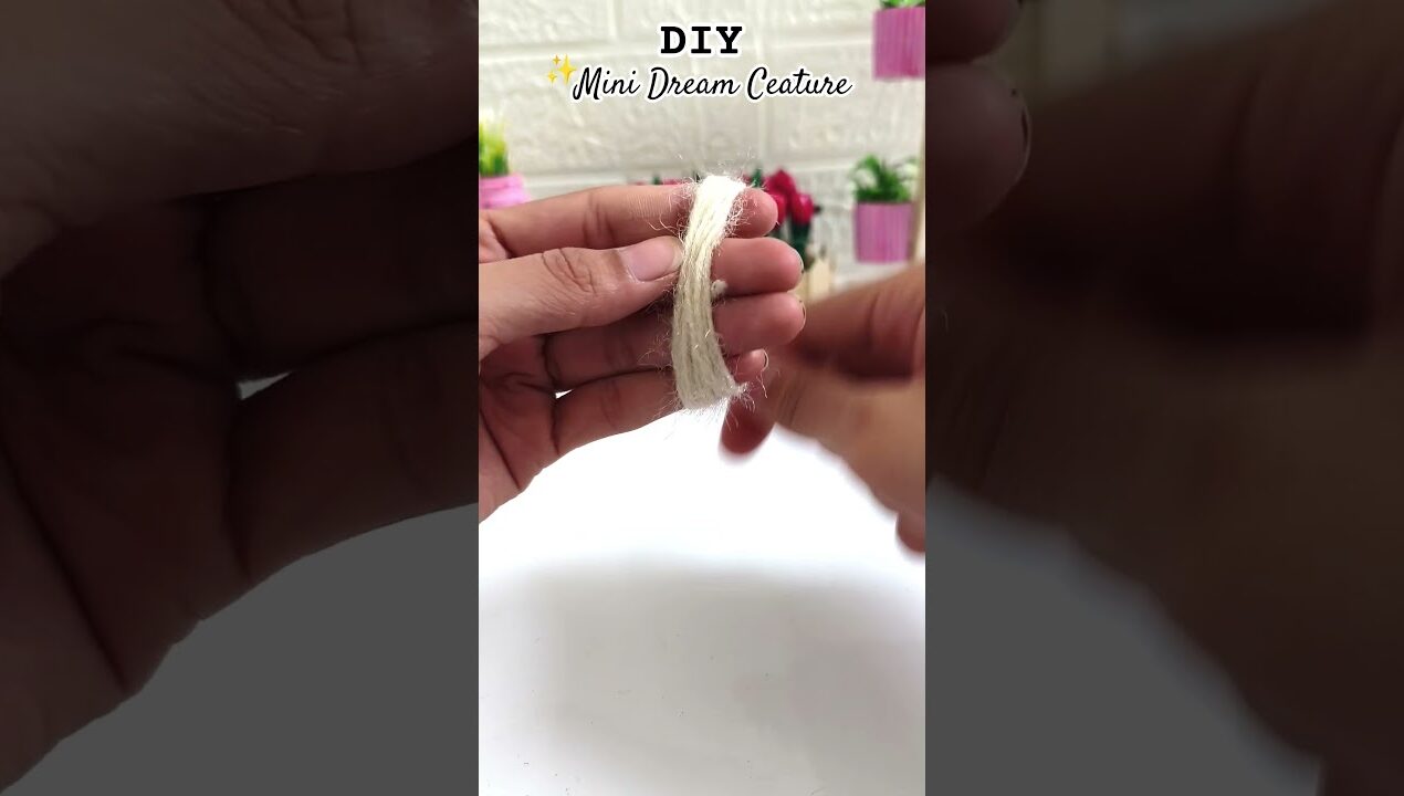 Diy Dream Ceature | #diy #craft #art #ideas #handmade #shorts #viral #trending #recycle #decor items