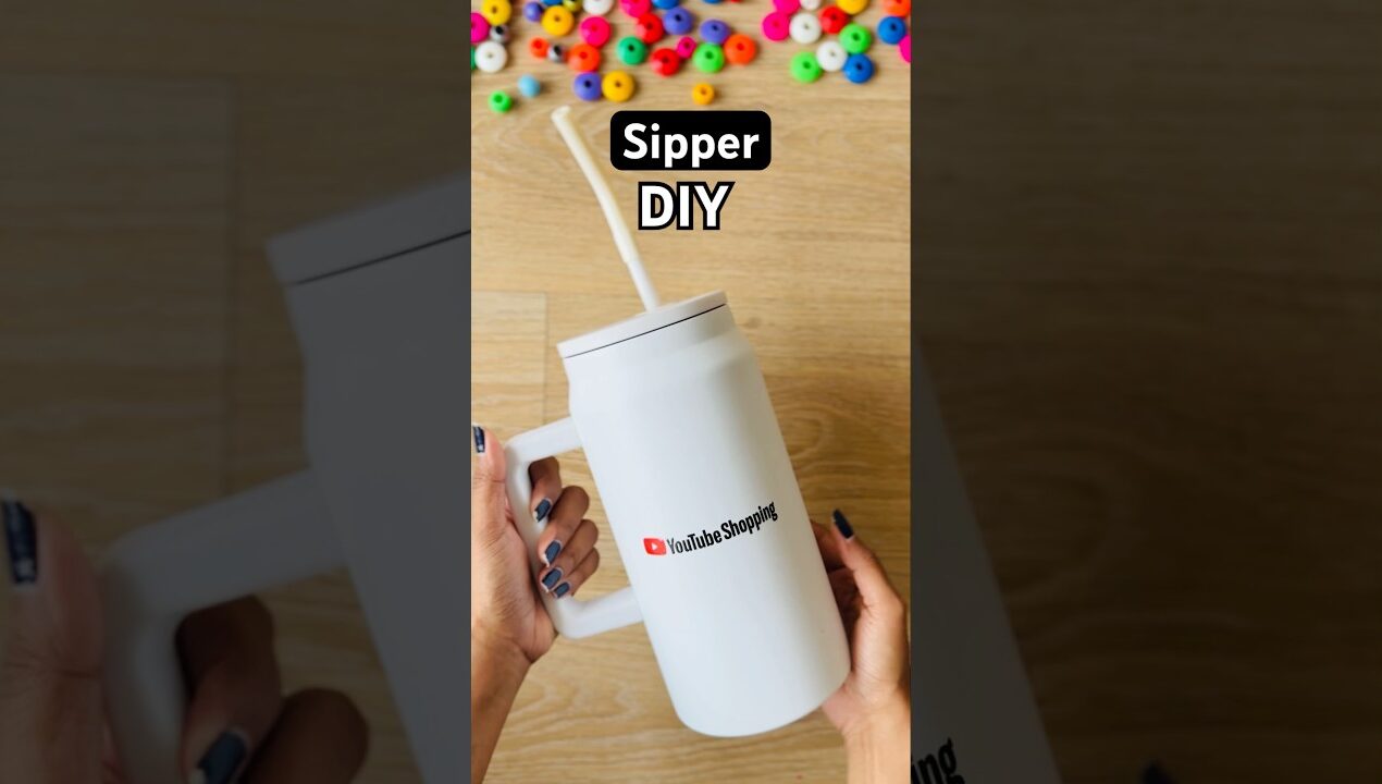DIY Sipper 😱 #crafteraditi #DIY  #sippercollection #shorts #unboxing #tumblr @CrafterAditi