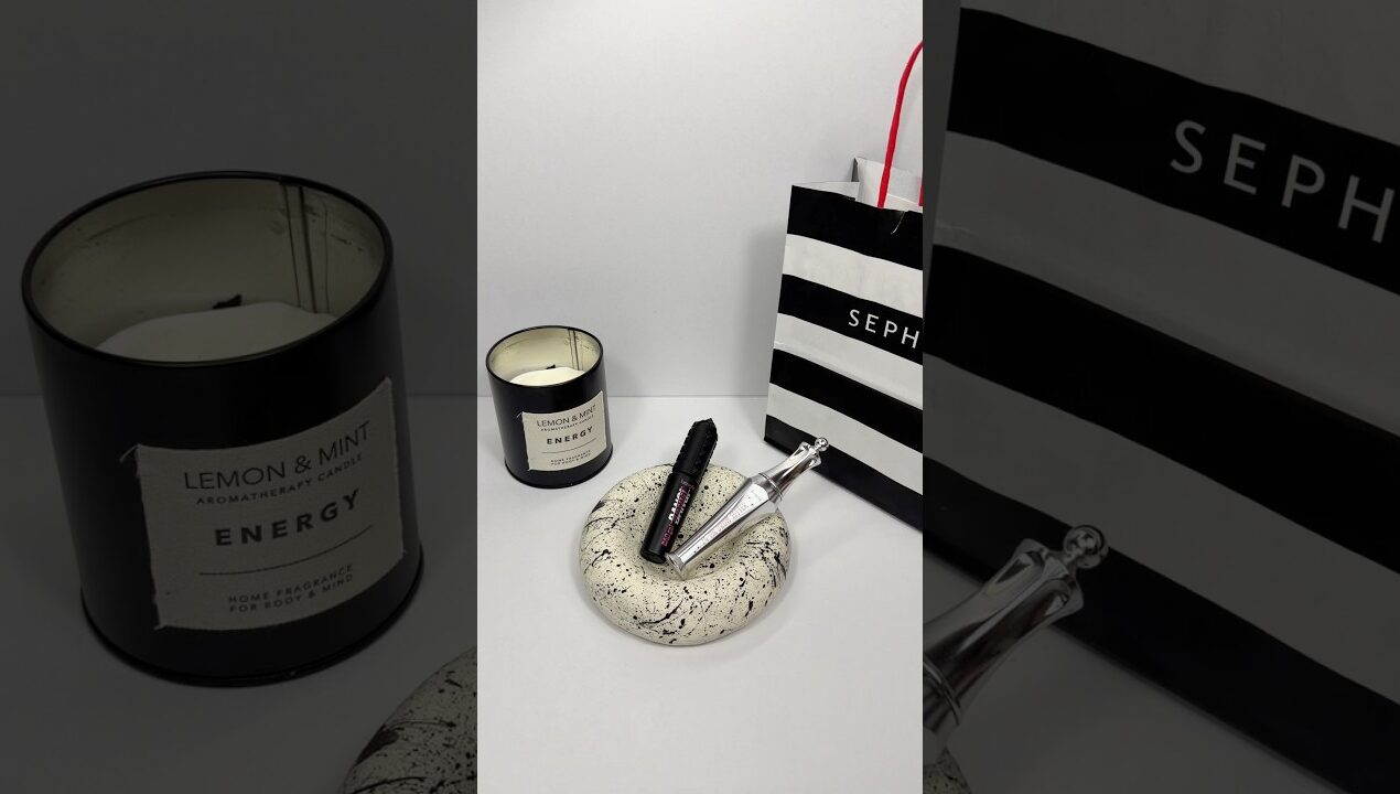 DIY Beauty Tray with Air Dry Clay 🖤🤍 #diy #airdryclay #beautytray #beauty #clayart #pottery