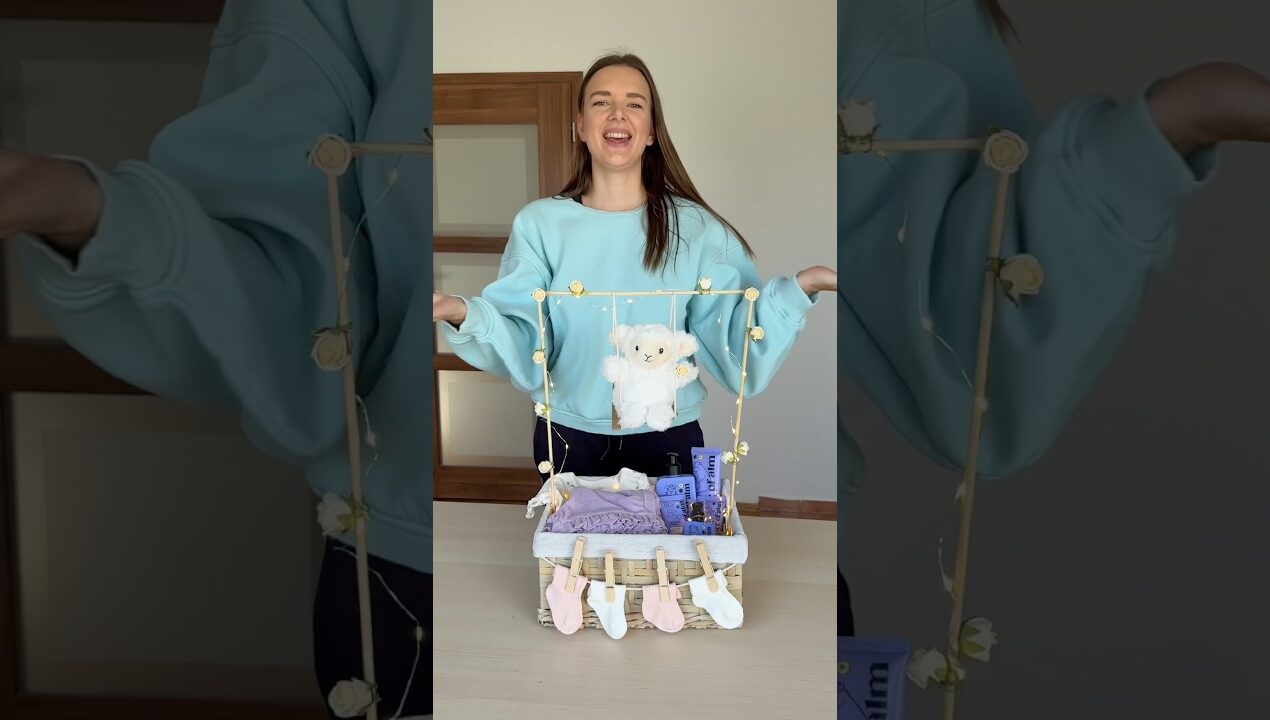 Jak se vám líbí? 💜 #diy #gift #babyshower #tutorial
