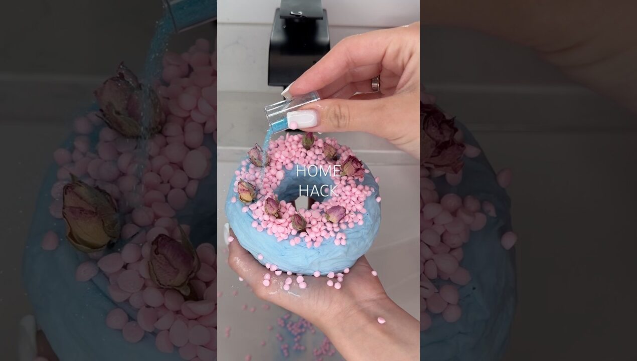 Make this DIY scent donut for almost $0 😍✨#homehacks #lifehacks #tips #diy #hack