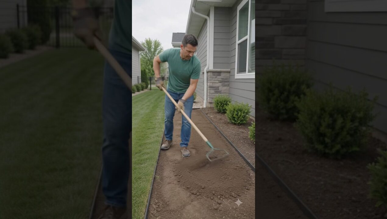 Building a stunning garden walkway step by step 🏡✨ | DIY Garden Walkway