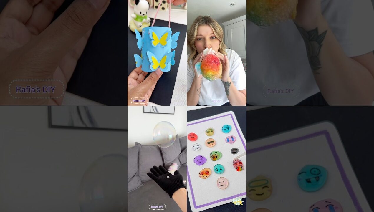 😍 #diy #rafiasdiy #craft #diycraft #art #youtubeshorts #shorts #cute