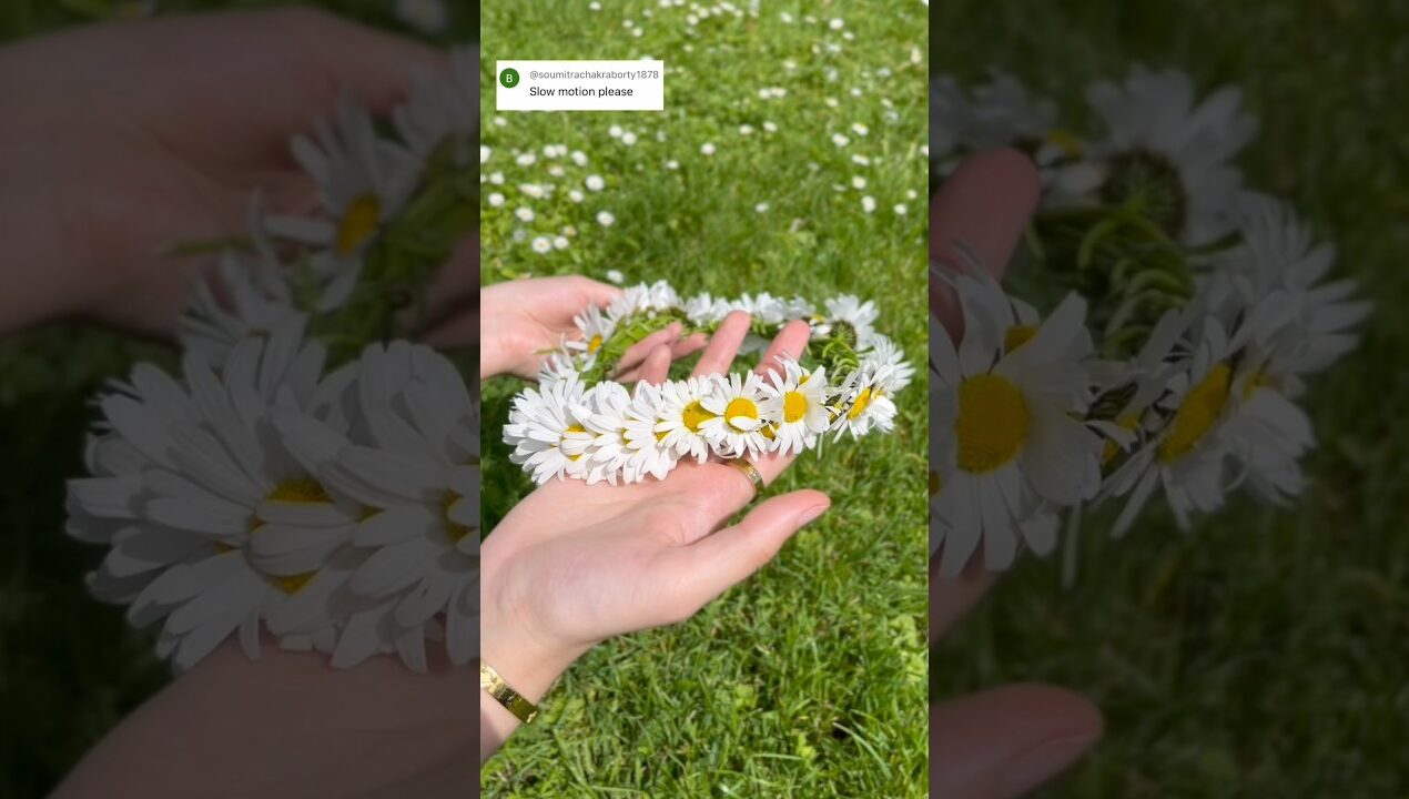How to make a Daisy Crown #diy #ideas #craft