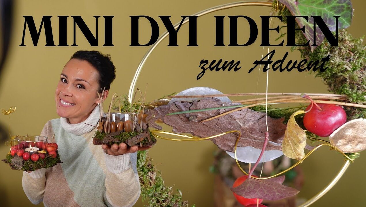 MINI DIY IDEEN zum ADVENT