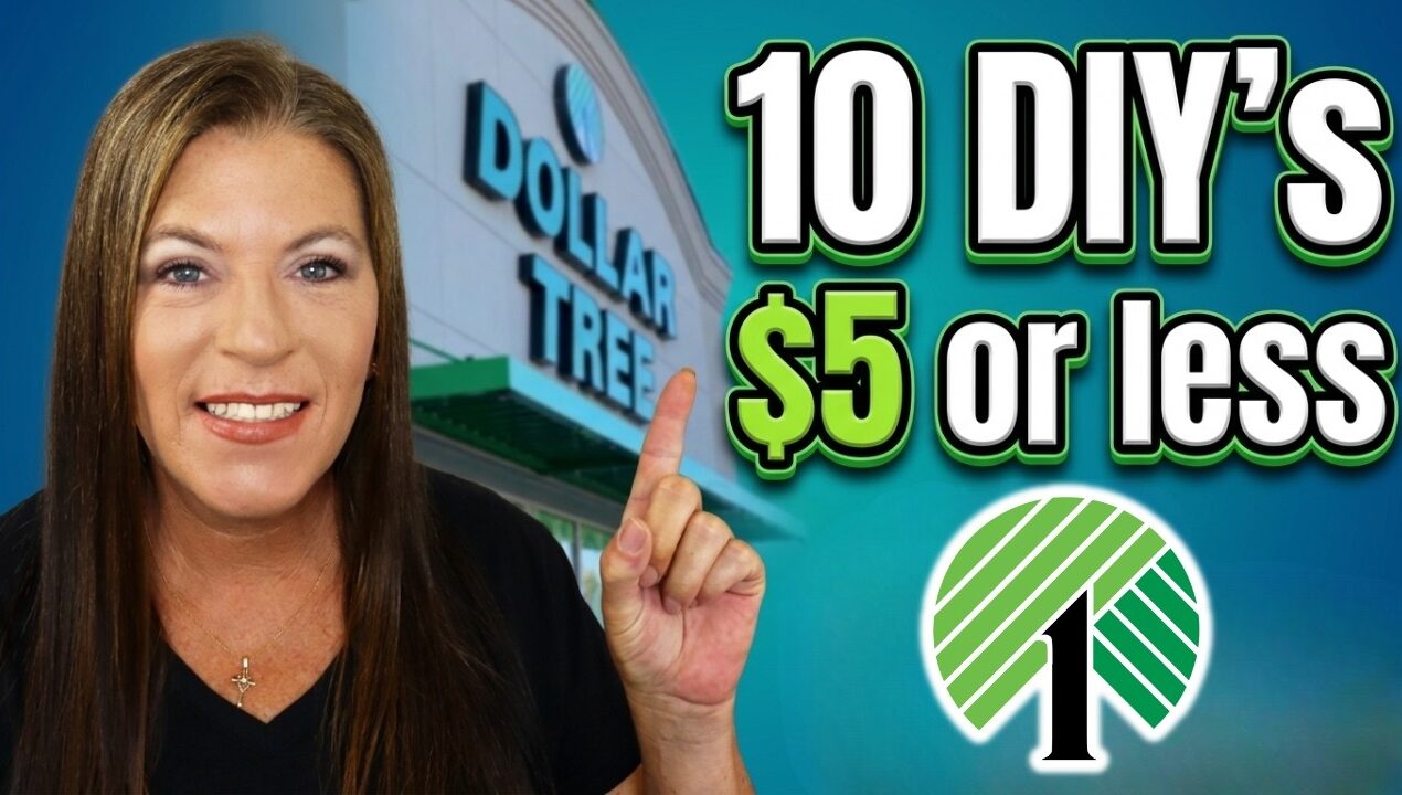 🤩10 Dollar Tree DIYs That Look EXPENSIVE — All Under $5 Each!