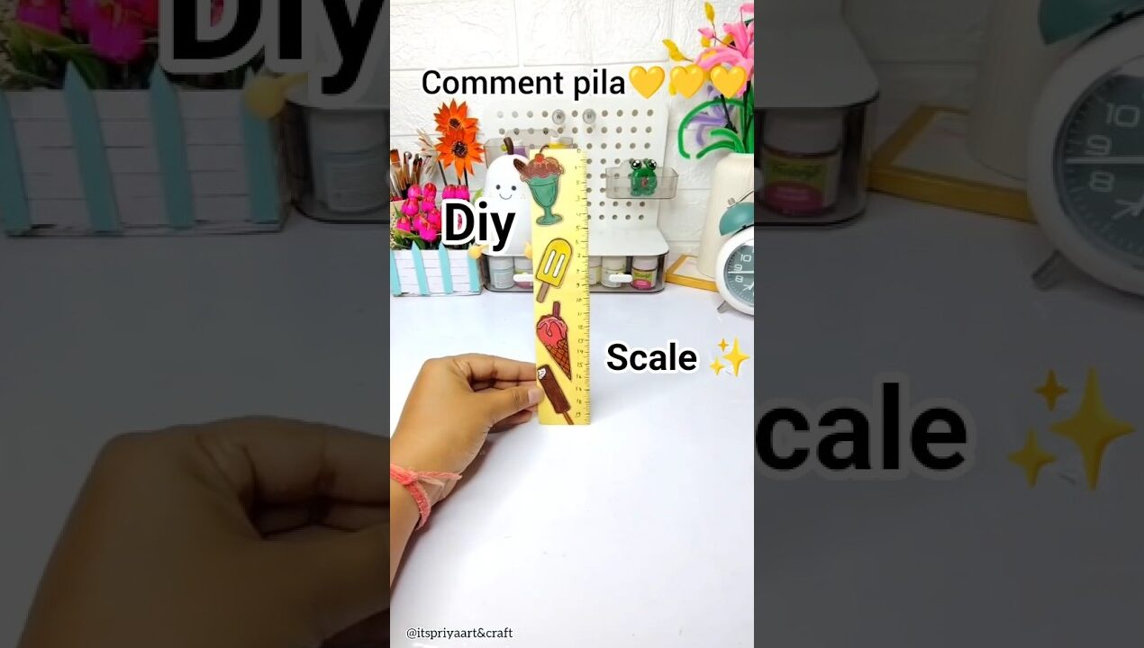 Jabrjasti karna pada 😱 Diy scale ✨  #diy #trend #viralvideo #shorts #craftideas #craft #reels #viral