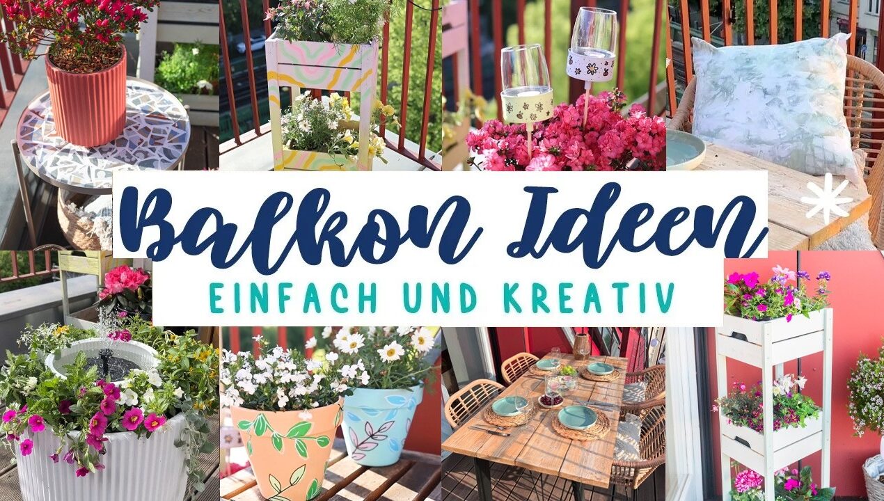 Besondere Balkon Ideen 2026 | DIY Balkon einfach gestalten mit wenig Geld und Platz | TRYTRYTRY