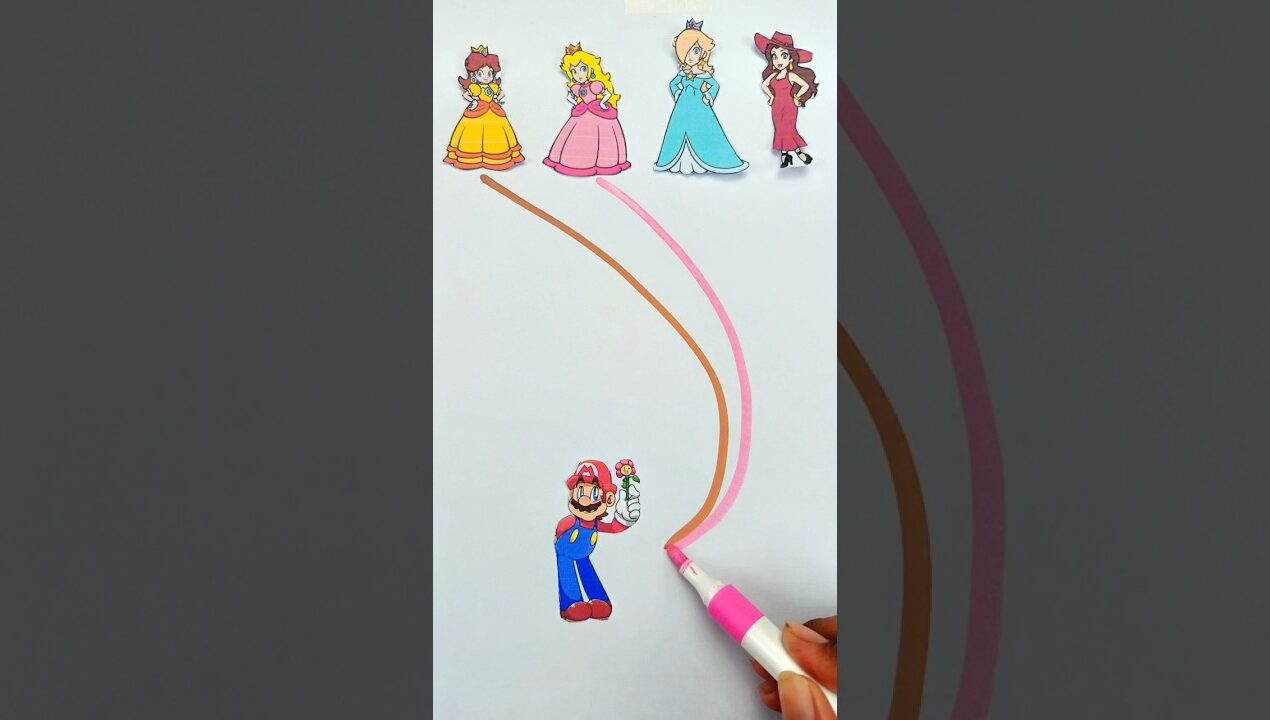 Super Mario Galaxy Easy Paper Craft 🎮 | Smart DIY Idea That Works! 💡 #mario #luigi#supermario