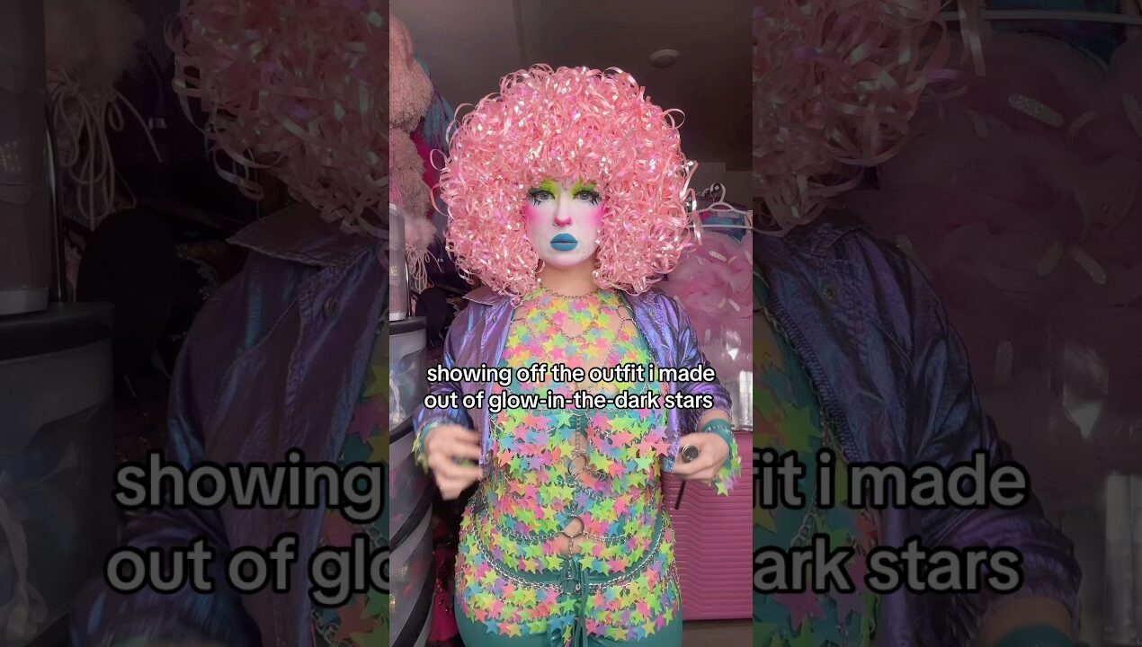 oh i ate this ⭐️ #slayyyter #dragqueen #diy