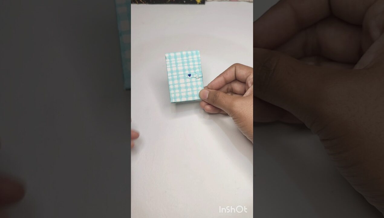 DIY Mini Notebook from A4 Paper 📖✨ Easy Paper Craft Anyone Can Make! #Shorts #mininotebook #notepad