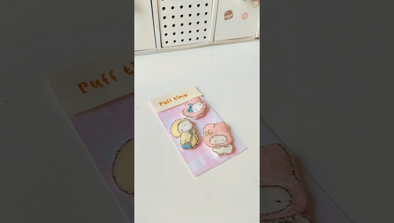 diy foam stickers 🎀|florita |#diy #craft #shorts