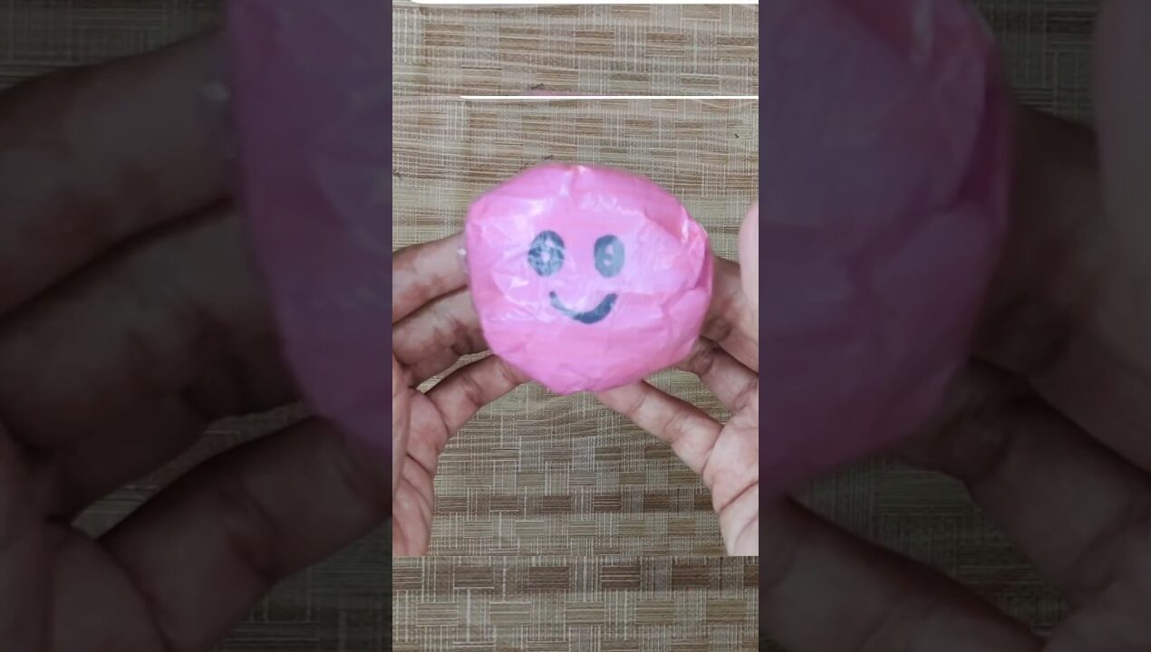 How to make a paper dumpling #shorts #diy #craft #papercraft #youtubeshorts #origami