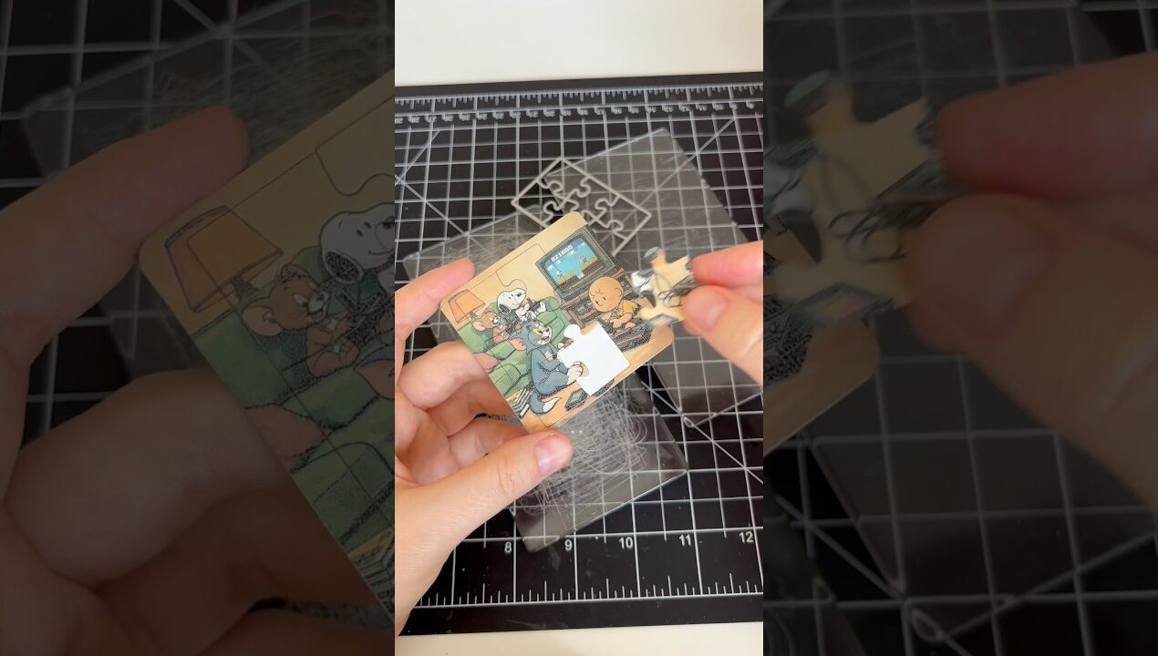 DIY Puzzle #diy #minisatisfying #miniature #shorts