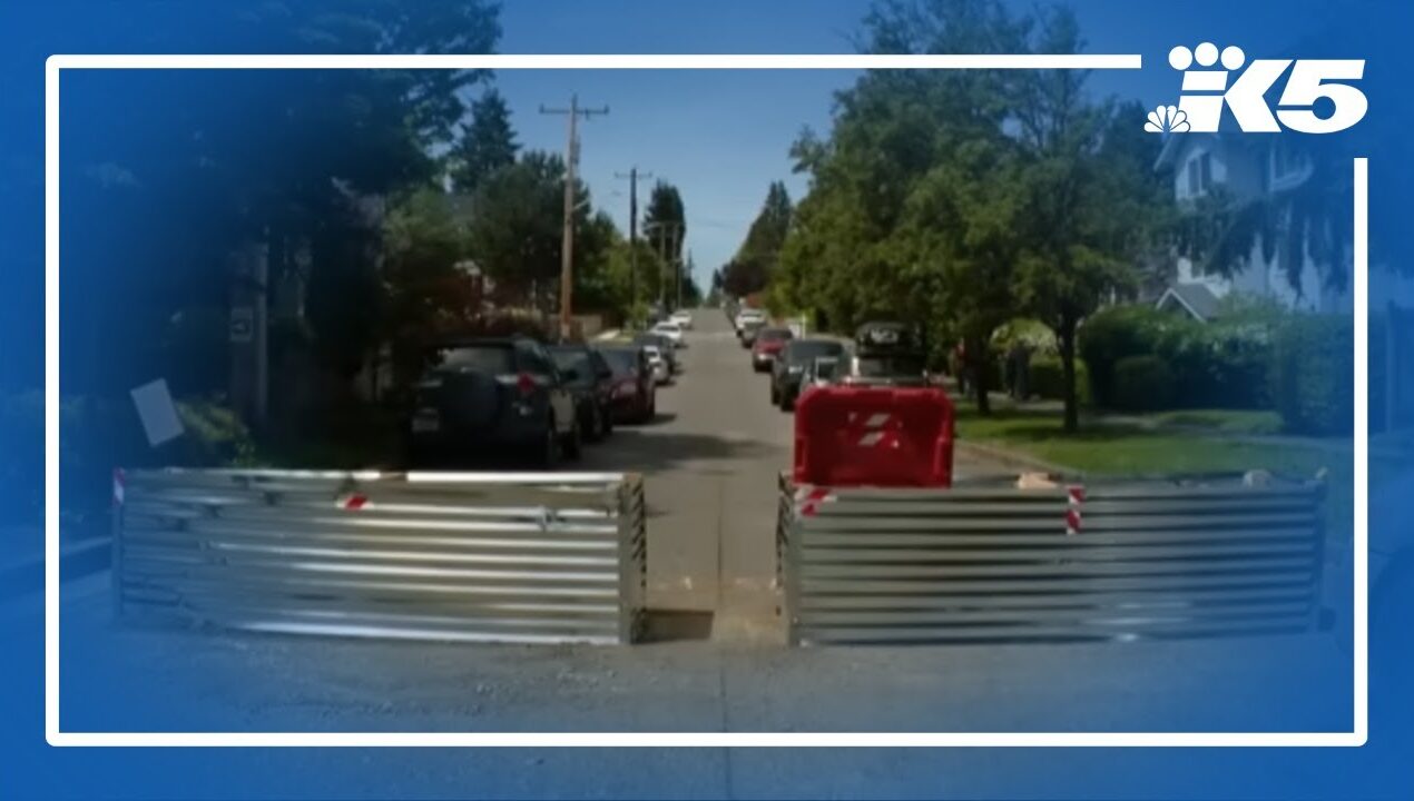 North Seattle residents build DIY barricades in response to rising gunfire