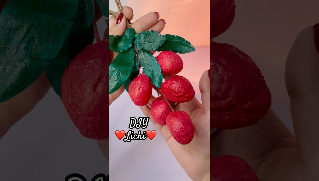 DIY lichi ❤️| #craft #diyideas | Muskan bhola |