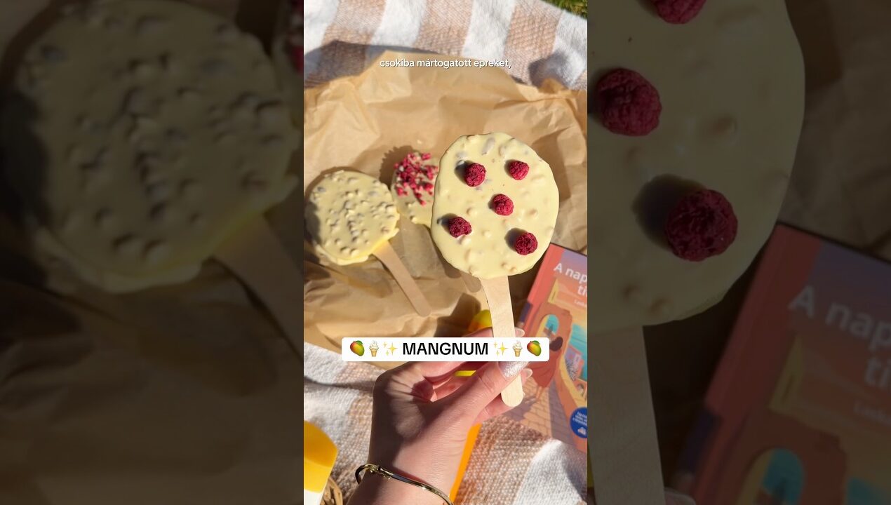 Te megkóstolnád? #diy #hungary #magyar #recept #healthysnacks #icecream #mango