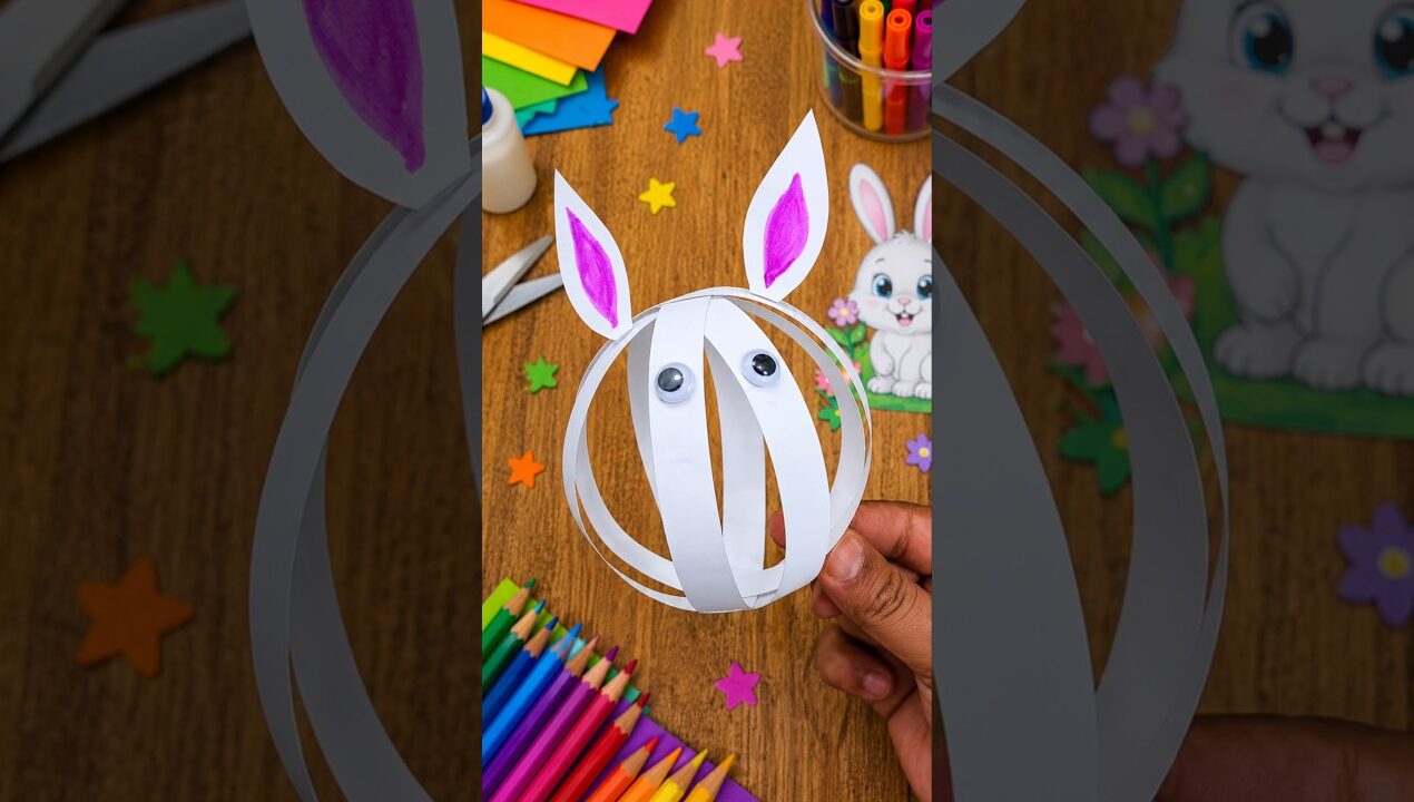Bakaraeid special easy paper craft ideas for kids #shorts #ytshorts #viralshort #kids#art#papercraft